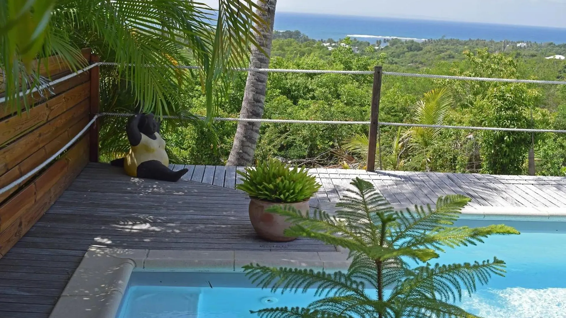 Villa Spacieuse Avec Piscine Privee A Sainte Anne 154 M² Vue Mer Guadeloupe